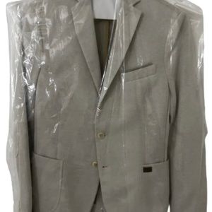 ZARA Men’s Sports Blazer Jacket, Tan Beige, EUR 46/US 18